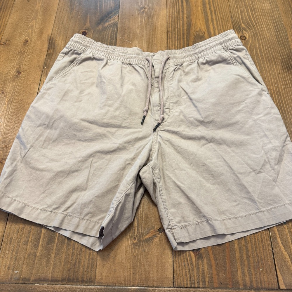 Patagonia Shorts Mens Large Pink All Wear Hemp Volley Snap Zip Drawstring 57870‎